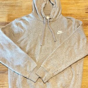 Nike Light Gray Men's Hoodie